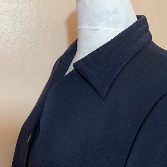 Le Suit Classic Vintage 4 Button Navy Blazer - Picture 5 of 10